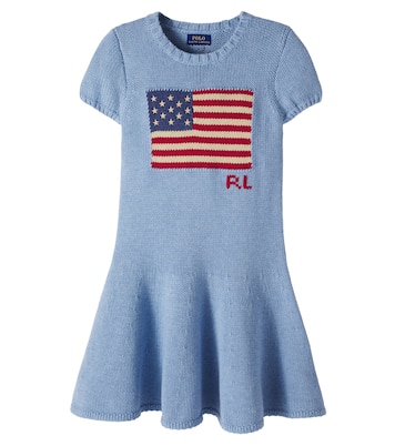 刺绣棉质连衣裙 | Polo Ralph Lauren Kids