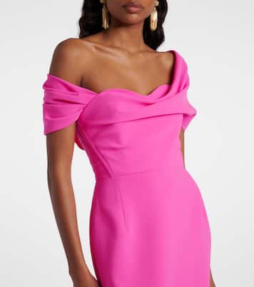 Sofia crêpe bustier gown | Carolina Herrera