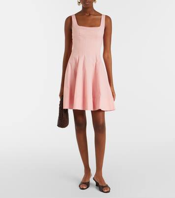 Minikleid Wells aus Baumwolle | Staud