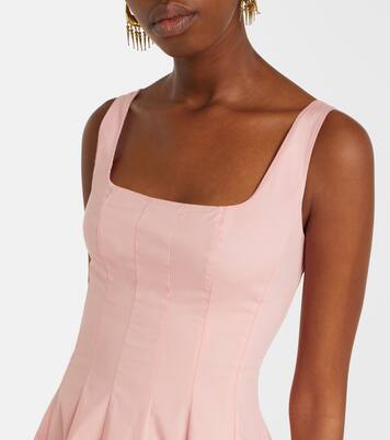 Minikleid Wells aus Baumwolle | Staud