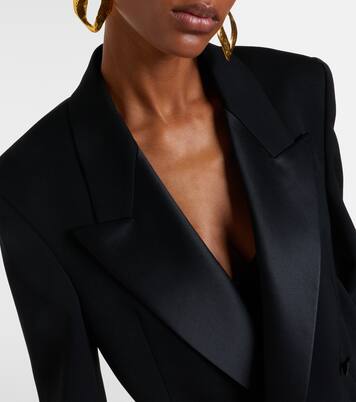 Oversize-Blazer aus Wolle | Saint Laurent