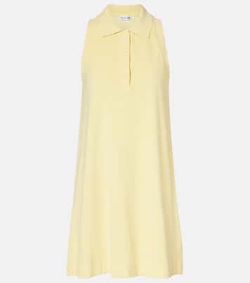 Robe polo en coton à logo | Hunza G