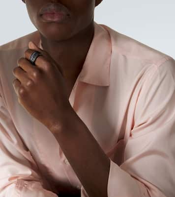 Bague Chevron en titane | David Yurman