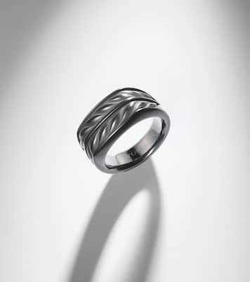 Bague Chevron en titane | David Yurman