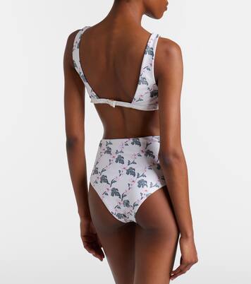 Huerta floral bikini top | Agua by Agua Bendita