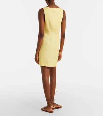 Rhoda printed linen minidress | Cala de la Cruz