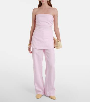 Lulea linen wide-leg pants | Faithfull