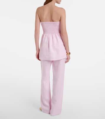 Lulea linen wide-leg pants | Faithfull