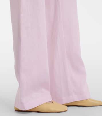 Lulea linen wide-leg pants | Faithfull