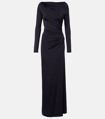 Gathered jersey maxi dress | Victoria Beckham