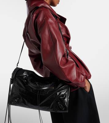 Le City Medium leather top-handle bag | Balenciaga