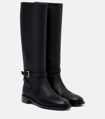 Leather knee-high boots | Gianvito Rossi
