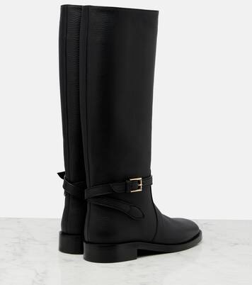 Leather knee-high boots | Gianvito Rossi