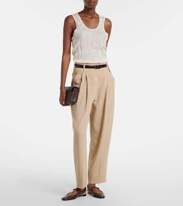 Pantalon ballon à pinces | Toteme