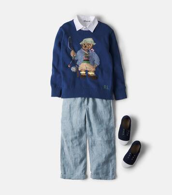Polo Bear cotton sweater | Polo Ralph Lauren Kids