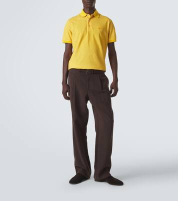 Paisley cotton piqué polo shirt | Etro