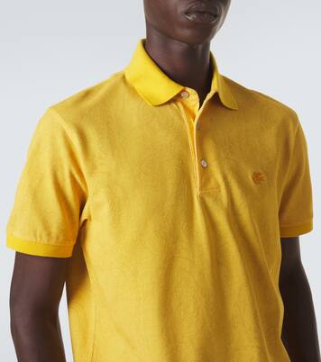 Paisley cotton piqué polo shirt | Etro