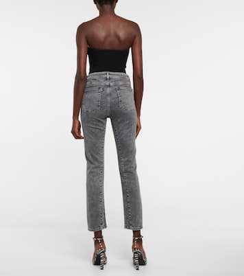 High-Rise Skinny Jeans Channel Seam | 3x1 N.Y.C.