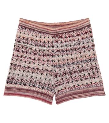 Intarsia wool-blend shorts | Paade Mode