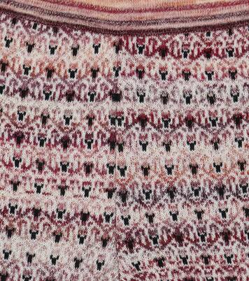 Intarsia wool-blend shorts | Paade Mode