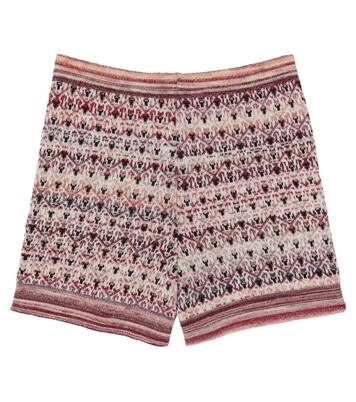 Intarsia wool-blend shorts | Paade Mode
