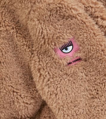 x Chiara Ferragni Kids Teddy jacket | Monnalisa