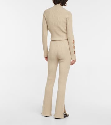 Schlaghose aus einem Wollgemisch | Victoria Beckham