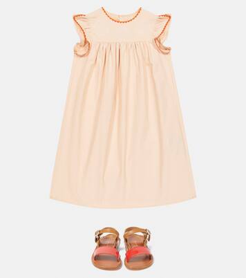 Robe Angie brodée en coton | Bonpoint