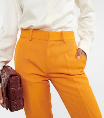 Pantalon droit Gilmar à taille basse | Petar Petrov