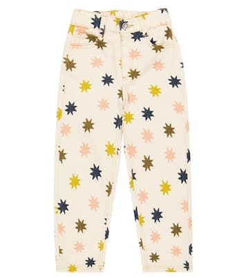 Marina printed denim jeans | The New Society