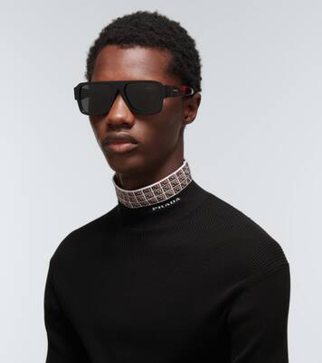 Square acetate sunglasses | Prada