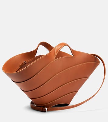 Khaima M号皮革托特包 | Alaïa