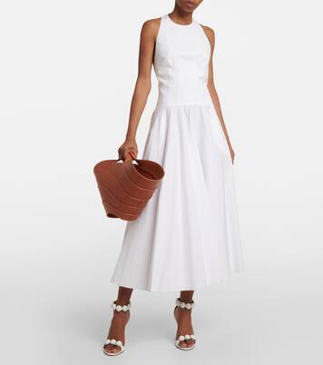 Khaima M号皮革托特包 | Alaïa