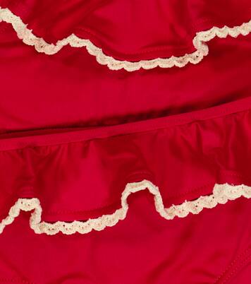 Tiggy ruffle-trimmed bikini | Zimmermann Kids