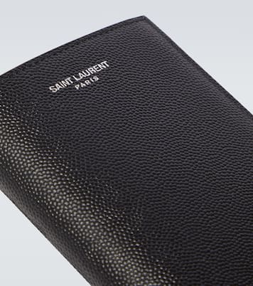 Logo leather wallet | Saint Laurent