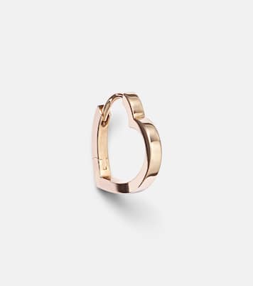 Boucle d’oreille unique Antifer Heart Small en or rose 18 ct | Repossi