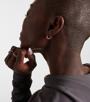 Boucle d’oreille unique Antifer Heart Small en or rose 18 ct | Repossi