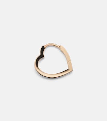 Boucle d’oreille unique Antifer Heart Small en or rose 18 ct | Repossi