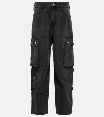 Pantalon cargo Elore en jean | Isabel Marant