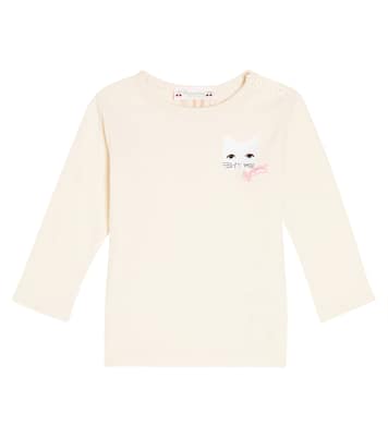 Baby Tahsina embroidered jersey top | Bonpoint