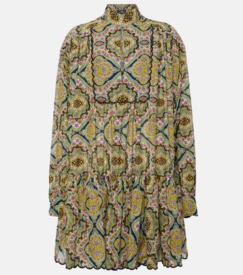 Robe chemise imprimée en coton | Etro