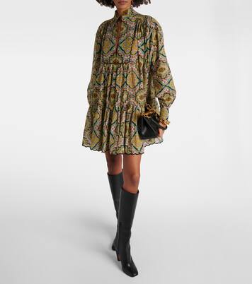 Robe chemise imprimée en coton | Etro