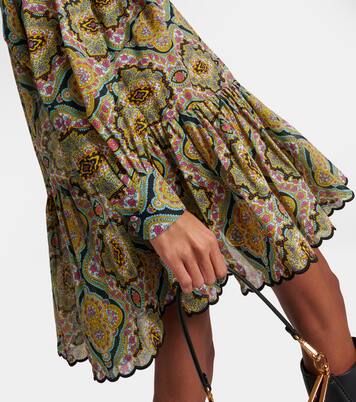 Robe chemise imprimée en coton | Etro