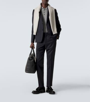 Wool and mohair canvas suit | Zegna