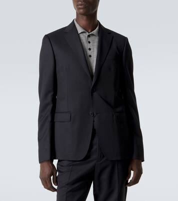 Wool and mohair canvas suit | Zegna