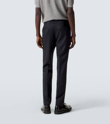 Wool and mohair canvas suit | Zegna