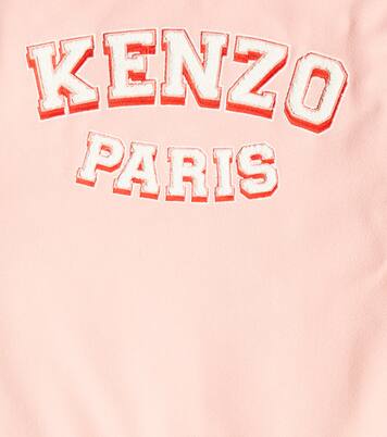 Appliqué embroidered varsity jacket | Kenzo Kids