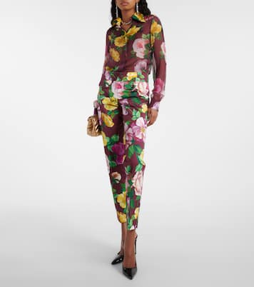 Low-Rise-Hose aus einem Baumwollgemisch | Dolce&Gabbana