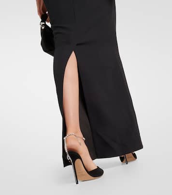 Robe longue Karla en crêpe | Safiyaa