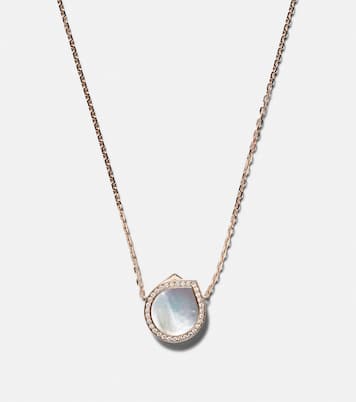 Collier Antifer en or rose 18 ct, nacre et diamants | Repossi